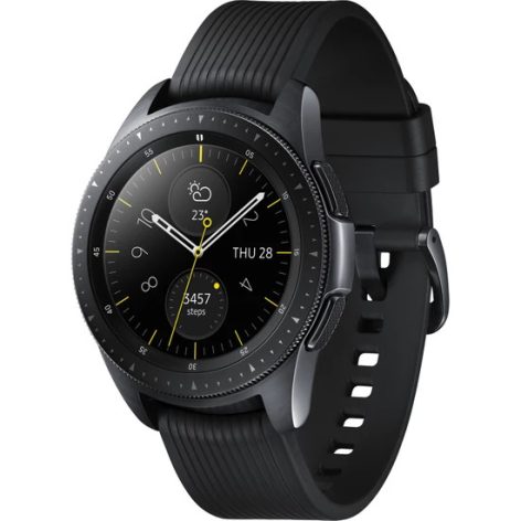 Samsung galaxy watch Siyah - Gold - Görsel 2
